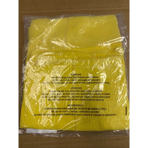 New Gigi C Mila Snakeskin High Waist Bike Shorts XL Bright Yellow - Picture 4 of 6